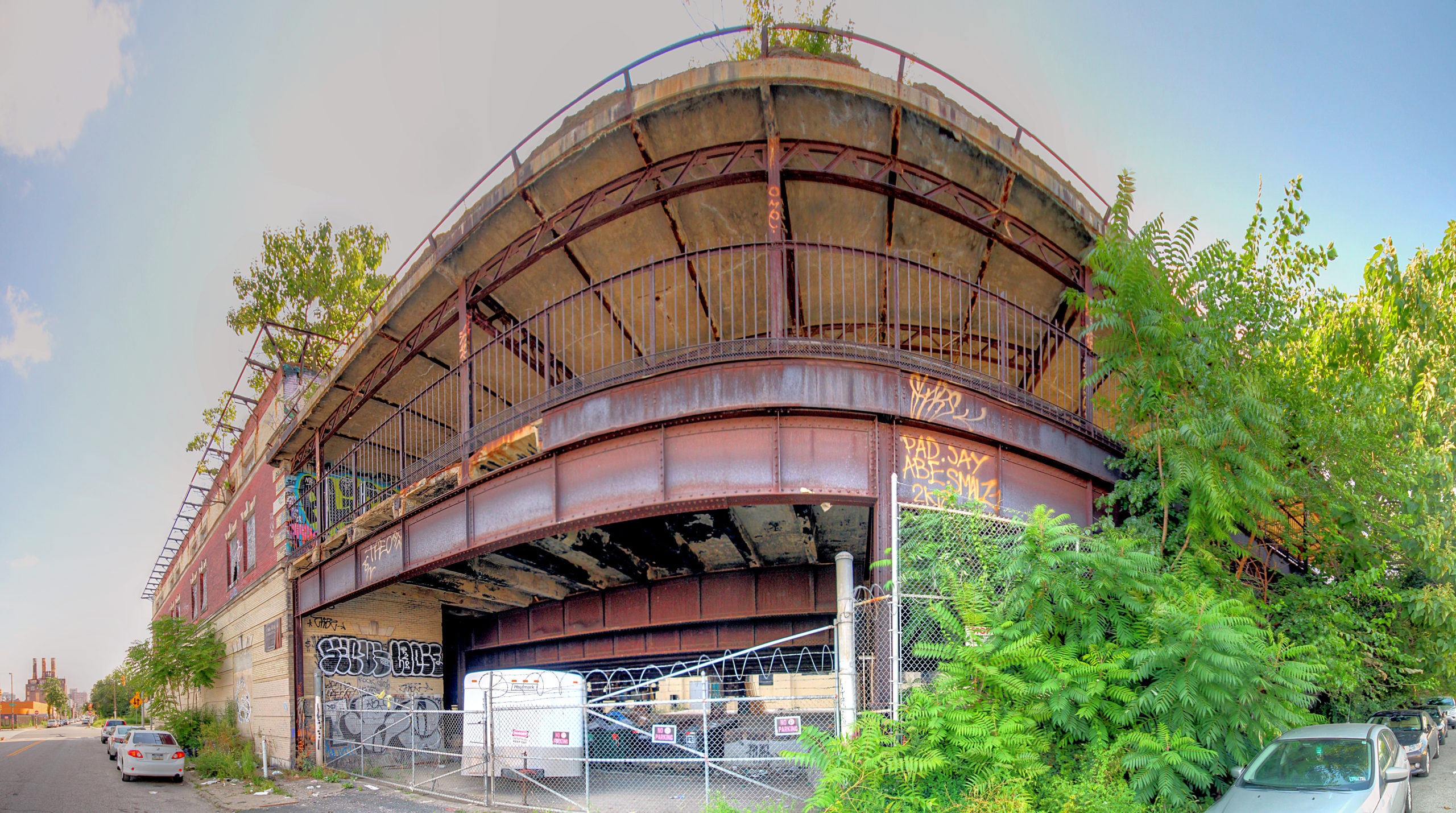 Green Street Station (abandoned) 531 N 9th St Philadelphia, PA Copyright 2020, Bob Bruhin. All rights reserved.
