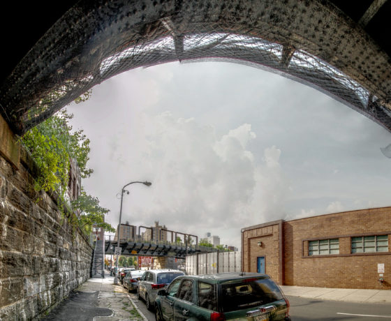 Reading Viaduct and The Rail Park N 11th St & Callowhill St Philadelphia, PA Copyright 2019, Bob Bruhin. All rights reserved.