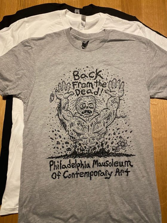 PhilaMOCA "Back From The Dead" T-shirt