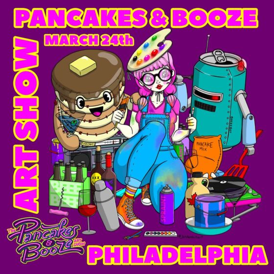 Pancakes and Booze Art Show